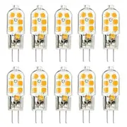 10pcs G4 3W 200-300lm 12LED LED Bi-pin Lights 2835SMD Warm White Cool White Natural White Led Corn Bulb Chandelier Lamp AC 12V