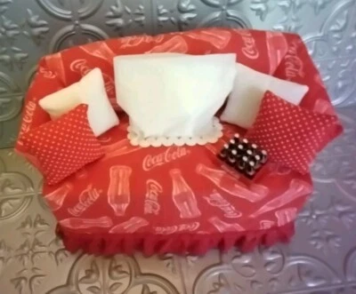 Coke A Cola Sofa Tissue Box Cover Free Tissues