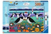 Ravensburger - Puffinry! Puzzle 500 Piece