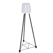 Outdoor Yard Solar Floor Lamp Patio Solar Powered Lamp RGB With Plant Stand PLM