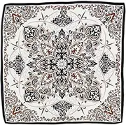 [DANA XU] 100% Mulberry Silk Fashion Scarf For Women 27×27 inches Medium Square Lightweight Hair Bandanas