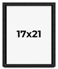 17x21 Shadow Box Black Rustic Barnwood Display Frame | 1.125 Inch Deep | 0.875