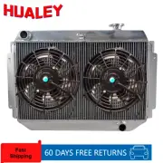 3Row Radiator+Fan For 1971-80 HOLDEN Kingswood HG HT HK HQ HJ HX HZ Chev engine