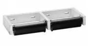 Presale Bobrick Classic B274 Double Toilet Roll Holder - Silver