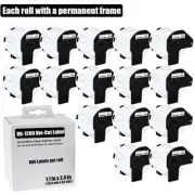 15Rolls 28.9mmx62mm DK-1209 Small Address 800 Labels for Brother QL Printer