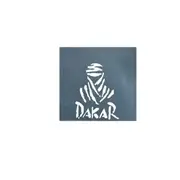 10PCS Cool DAKAR Letters Reflective Fashion Car Decals