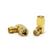 Rp Sma Male To Rp Sma Female Right Angle Adaptor