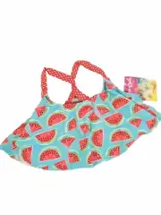 Girls Watermelon Bikini top Turquoise Freestyle Revolution Size 14
