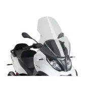 PUIG SCREEN V-TECH LINE TOURING FOR PIAGGIO MP3 350 19-21 TRANSPARENT