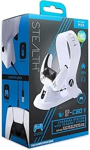 Stealth PS5 Charging Dock, Storage Base & Headset Stand