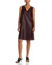 Kobi Halperin Graylen Faux Leather Shift Dress