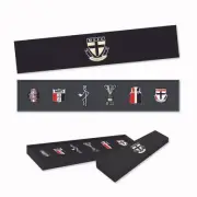 333479 ST KILDA SAINTS AFL TEAM SET OF 6 PIN COLLECTION SET IN PRESENTATION BOX