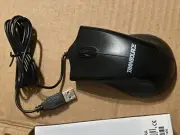 Brand New Transource Wired USB Optical Mouse for Laptop Desktop PC Mac Computer