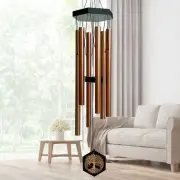 Tree of Life Wind Chimes - 33" Warm Copper Sympathy Wind Chime for Loss of Lo...