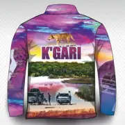 Complete K'Gari - Purple Fishing Shirt