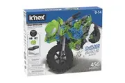 K'NEX Mega Motorcycle Building Set - Ages 9+ - 456 Parts - Working Suspension, Authentic Replica Model, Advanced Stem Building Toy for Boys Girls - 14.5" L X 6" H