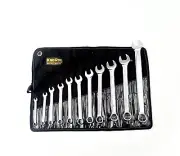 BLACK+DECKER Open Ring Combination Spanner SAE Imperial 1/4-13/16"+7/8" Kobalt