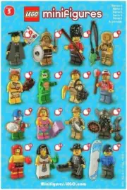Lego Minifigure Series 5 Complete Factory Sealed Pre-Sorted 4612149