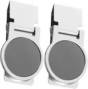 CANIGHT Stainless Steel Money Clip Wallet Men's Business Card Holder Cash Clip for Money Holder for Cash