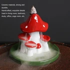 Mushroom Backflow Incense Burners Waterfall Incense With 20 Incense Cones Part