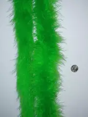 Kelly Green Heavy Weight Marabou Feather Boa 72" - NWOT