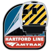Amtrak Hartford Line Route Collector Edition Enameled Lapel Hat Pin