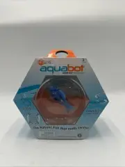 Hexbug Aquabot Smart Fish Robotic Swimming Blue Fish Shark Toy 460-2914 NIB S2