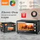 RAF電烤箱歐規多功能家用大容量全自動智能烤箱炸鍋可視烘焙40L