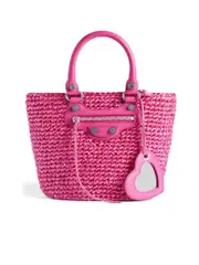 Balenciaga Le Cagole Small Panier in Pink