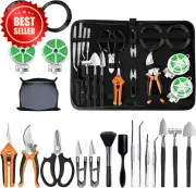 20PCS Bonsai Tree Kit with Pruning Shears & Tools Set for Succulent Garden
