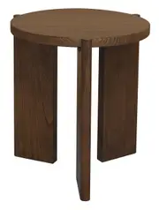 CT Apollo Solid Timber Round Side Table