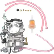 Klmcarblab CV40 Carburetor Compatible with for 1988-2006 Harley Davidson Sportster XL883 XL1200 1988-2016 Dyna & FXR 1988-2017 Softail 1988-2016 Touring Replaces for 27421-99 27490-04