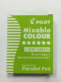 在飛比找誠品線上優惠-PILOT藝術鋼筆卡水/ IC-P3-S6/ 淺綠