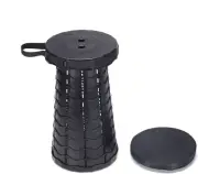 Folding Camping Stool, Collapsible Portable with Nylon Bag, Sturdy Lightweight