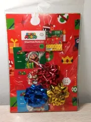 *FREE SHIP* GIFT WRAP Super Mario World of Nintendo Holiday Birthday Paper