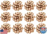 The Gift Wrap Company Decorative Matte Bows, Medium, Gold