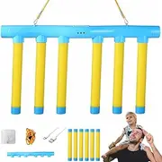 Reflex Hand Game, Hand Speed Challenge Game, Catching Sticks Games Reaction Training Toy, Hands Eye Coordination Reaction Training Toy, 3 Adjustable Speed(Yellow -Without Remote Control)