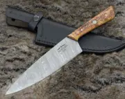 8.0" Pro Chef Knife, Damascus Chef knife, Kitchen Knife, Full Tang