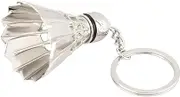 Ysyaxsyt metal badminton key chain three-dimensional badminton tournament souvenir key chain pendant sports sports cute pendant