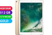 Apple iPad PRO 2 12.9" Wifi (512GB, Gold) - Refurbished (Excellent)