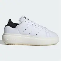 在飛比找ETMall東森購物網優惠-Adidas 女鞋 休閒鞋 皮革 厚底 STAN SMITH