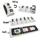 Toys Car Play Mat Storage Bag Soft Game Rug for Children