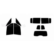 For Renault Espace 2003-11 (PH4) Full Pre Cut Window Tint Kit Front & Rear Film