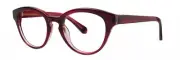 NEW Zac Posen LOIS Eyeglasses RD Red 100% AUTHENTIC