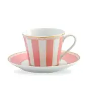 Noritake Carnivale Cup & Saucer Set (Pink) 220ml