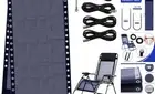 Zero Gravity Chair Replacement Fabric 17" W x 63“H, Reclining Patio Gravity