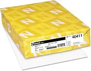 Neenah Paper Exact Index Card Stock, 110 lbs, 8-1/2 x 11, White, 250 Sheets/Pack