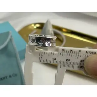 Tiffany & co 正品經典1837系列純銀戒指 手鐲