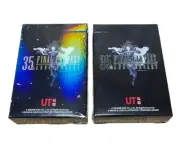 New Final Fantasy 35th anniversary UNIQLO Playing Card GOLD & BLACK Set Trump
