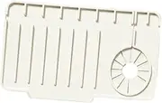 Generic Sink Draining Pad Silicone Faucet Drain Pad Bathroom Sturdy Countertop Slope for Kitchen Counter Kitchen Sink Splash Guard, White